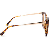DIFF Eyewear Becky IV Blue Light Glasses | Amber Tortoise