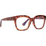DIFF Eyewear Ava Blue Light Readers | Amber Tortoise +2.0