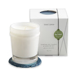 Mersea Agate Coaster Candle | Sea Pines