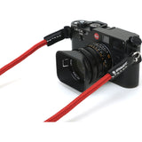 Artisan & Artist 306N Silk Camera Strap | Red