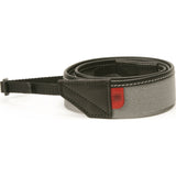 Artisan & Artist ACAM-900 Leather Piping Camera Strap | Black