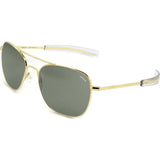 Randolph Engineering Aviator 23K Gold Sunglasses | AGX Bayonet AR