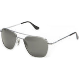 Randolph Engineering Aviator Bright Chrome Sunglasses | Gray Skull AR
