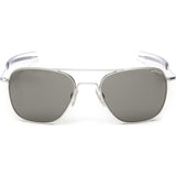 Randolph Engineering Aviator Matte Chrome | Gray Polarized Bayonet- Af038