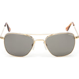 Randolph Engineering Aviator Gold 23K | Gray Polarized Skull- Af053