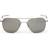Randolph Engineering Aviator Gunmetal Sunglasses | Gray Polarized PC Bayonet 55MM AF5R634-PC