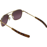 Randolph Engineering Aviator 23K Gold Sunglasses | Midnight Metallic Nylon AR Bayonet 55MM AF51609-NY