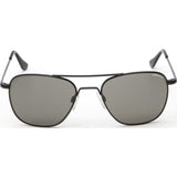 Randolph Engineering Aviator Matte Black Sunglasses | Gray Skull
