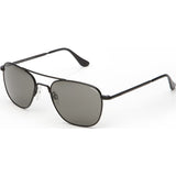 Randolph Engineering Aviator Matte Black Sunglasses | Gray Skull