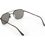 Randolph Engineering Aviator Matte Black Sunglasses | Gray Skull