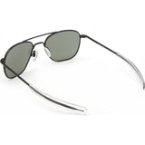 Randolph Engineering Aviator Matte Black Sunglasses | Gray Polarized Bayonet