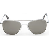 Randolph Engineering Aviator Bright Chrome Sunglasses | Gray Skull