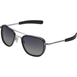 Randolph Engineering Fusion Aviator Bright Chrome/Smoke Sunglasses | Gray Gradient Bayonet Af53603-I2-Ny