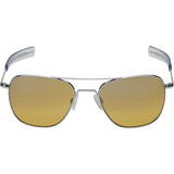 Randolph Engineering Aviator Bright Chrome Sunglasses | Citron Metallic Nylon AR Bayonet 55MM AF53615-NY