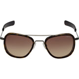 Randolph Engineering Fusion Aviator Gun Metal/Dark Havana Sunglasses | Tan Gradient Bayonet Af5R604-I1-Ny