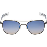Randolph Engineering Aviator Gun Metal Sunglasses | Oasis Metallic Nylon AR Bayonet 55MM AF5R606-NY