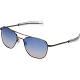 Randolph Engineering Aviator Gun Metal Sunglasses | Oasis Metallic Nylon AR Bayonet 55MM AF5R606-NY