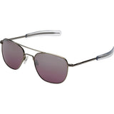 Randolph Engineering Aviator Gun Metal Sunglasses | Midnight Metallic Nylon AR Bayonet 55MM AF5R609-NY