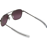Randolph Engineering Aviator Gun Metal Sunglasses | Midnight Metallic Nylon AR Bayonet 55MM AF5R609-NY