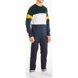 Lacoste Men's Sweaters | Meridian Blue/Flour-Sinop