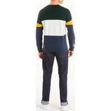Lacoste Men's Sweaters | Meridian Blue/Flour-Sinop