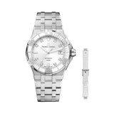 Maurice Lacroix AIKON AUTOMATIC 38 mm WHITE CERAMIC STRAP PCKG | AI6057-SS00F-150-F