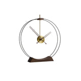 Nomon Aire G Table Clock | Fiberglass/Ash Wood/Brass