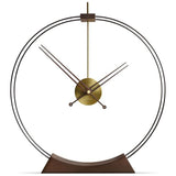 Nomon Aire G Table Clock | Fiberglass/Ash Wood/Brass