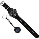 Armourlite Navigator AL1011 Black-Green-Yellow Tritium Watch | Nylon