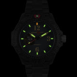 Armourlite Caliber Automatic AL1221 Black-Gold Watch | PVD Steel