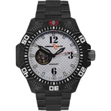 Armourlite Caliber Automatic AL1222 White-Green Watch | PVD Steel