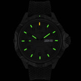 Armourlite Professional AL1414 All Black Watch | Rubber