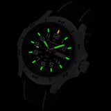 Armourlite Professional Shatterproof Men's Watch Silver-Green | Kevlar AL47-KBW