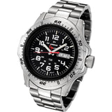 Armourlite Professional Shatterproof Men's Watch Silver-Green | Steel AL47