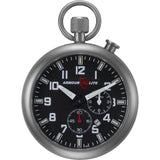 Armourlite ALPW02 Alarm Clock Pocket Watch | Black