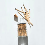 Skeem Design Large Apothecary Matches | Calligraphy Black