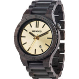 WeWood Arrow African Blackwood Wood Watch | Black/Gold WARRBG
