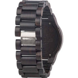 WeWood Arrow African Blackwood Wood Watch | Black/Gold WARRBG