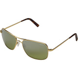 Randolph Engineering Archer 23K Gold Sunglasses | Jade Metallic Nylon AR Skull 59MM ART1410-NY