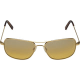 Randolph Engineering Archer 23K Gold Sunglasses | Citron Metallic Nylon AR Skull 59MM ART1415-NY