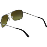 Randolph Engineering Archer Matte Chrome Sunglasses | Jade Metallic Nylon AR Skull 59MM ART4410-NY