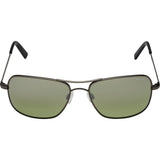 Randolph Engineering Archer Dark Ruthenium Polished Sunglasses | Jade Metallic Nylon AR Skull 59MM ARTF410-NY
