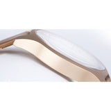 squarestreet SQ31 Aluminum Off-White Watch | Gold/Camel Leather SQ31 AS-01