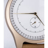 squarestreet SQ31 Aluminum Off-White Watch | Gold/Camel Leather SQ31 AS-01