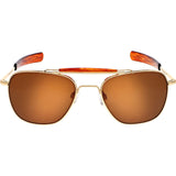 Randolph Engineering Aviator II 23K Gold Sunglasses | American Tan