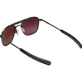 Randolph Engineering Aviator II Gun Metal Sunglasses | Midnight Metallic Nylon AR Bayonet 55MM AT5R609-NY