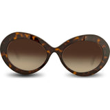 Velvet Eyewear Audrey Tortoise Sunglasses | Brown Fade V019TT01