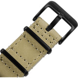AVI-8 Hawker Hurricane AV-4046 Automatic Watch | Leather + Nylon Straps color- Black/Beige/Beige