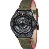 AVI-8 Hawker Harrier II AV-4047 Pegasus Watch | Leather Strap color-Gun Metal/ Brown