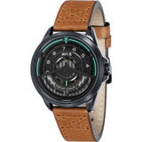 AVI-8 Hawker Harrier II AV-4047 Pegasus Watch | Leather Strap color-Gun Metal/ Brown